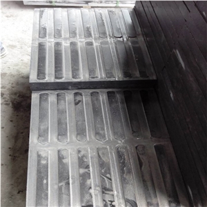 G654 Floor Covering/Padang Dark Blind Stone Pavers/Impala Black Blind Paving Stone/Sesame Black Driveway Paving Stone