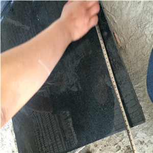 G654 Granite/Impala Black/Padang Dark Polished Granite Floor Tile,Dark Grey Granite Flooring