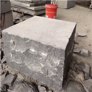 G654 Mushroom Stone/Padang Dark Mushroomed Stone/Impala Black Split Face Mushroom Stone