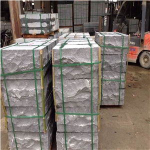 G654 Mushroom Stone/Padang Dark Mushroomed Stone/Impala Black Split Face Mushroom Stone