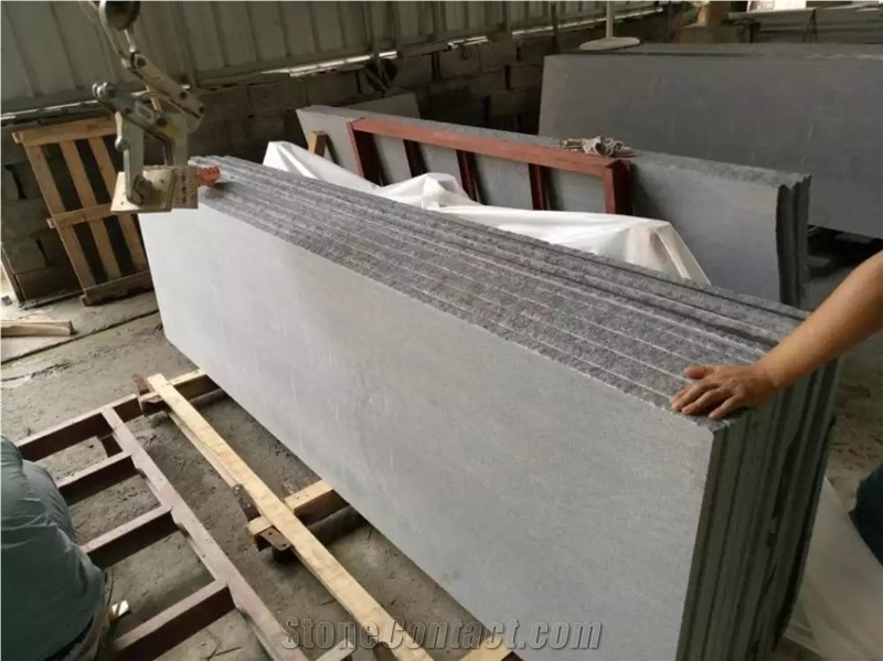 G654 Polished Granite Countertops/Padang Dark Kitchen Countertop/Impala Black Kitchen Bar Top/Sesame Black Kitchen Worktops