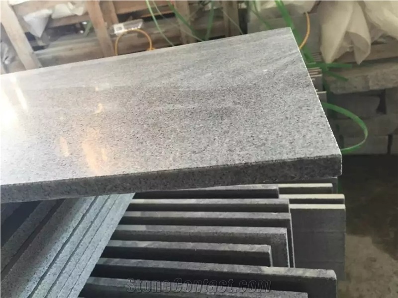 G654 Polished Stair Treads/Padang Dark Polished Steps/Impala Black Polished Staircase/Sesame Black Polished Stair Riser