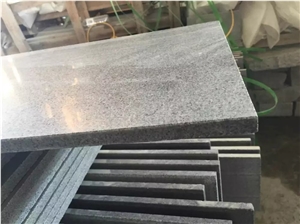 G654 Polished Stair Treads/Padang Dark Polished Steps/Impala Black Polished Staircase/Sesame Black Polished Stair Riser