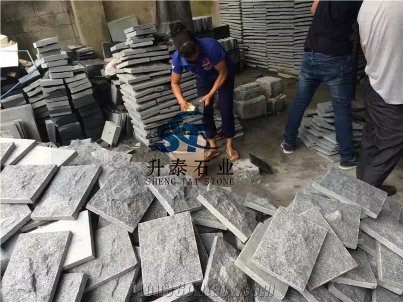 G654 Tile/ G654 Mushroomed Stone/ Grey Granite Mushroomed Tile/ China Impala Mushroomed Tile/ Kobra Mushroomed Tile/Padang Dark Mushroomed Tile