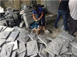G654 Tile/ G654 Mushroomed Stone/ Grey Granite Mushroomed Tile/ China Impala Mushroomed Tile/ Kobra Mushroomed Tile/Padang Dark Mushroomed Tile