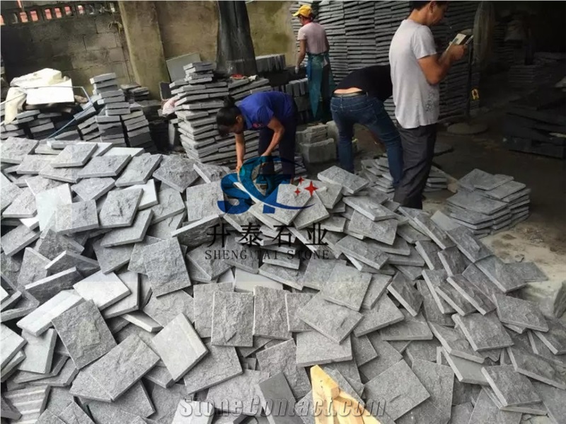 G654 Tile/ G654 Mushroomed Stone/ Grey Granite Mushroomed Tile/ China Impala Mushroomed Tile/ Kobra Mushroomed Tile/Padang Dark Mushroomed Tile