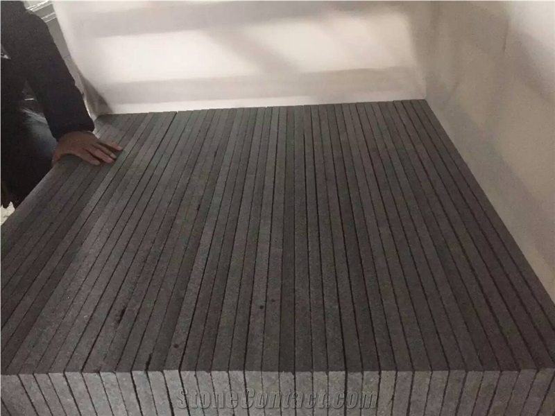 G684 Black Basalt Tiles & Slabs, Fuding Black Basalt Floor Tiles