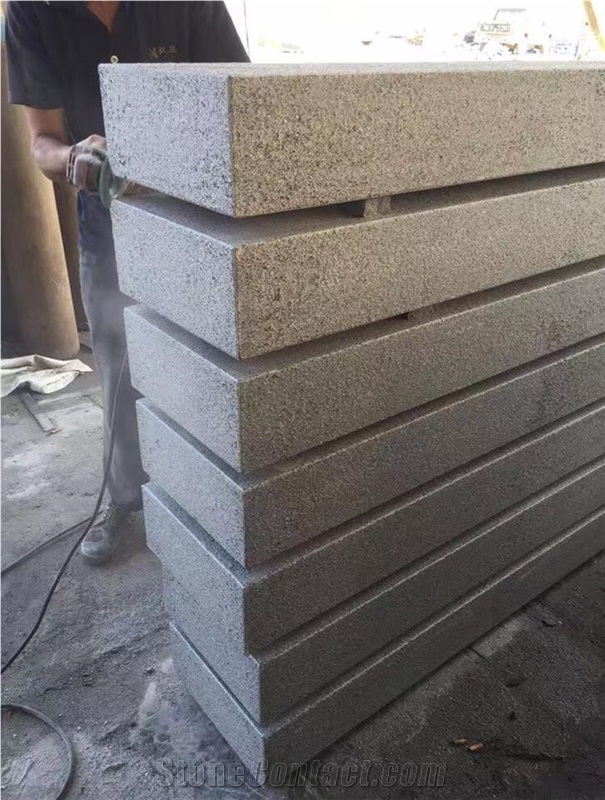Granite G654 Flamed/Grey Kebstone/Cheap China Impala Granite Curbs