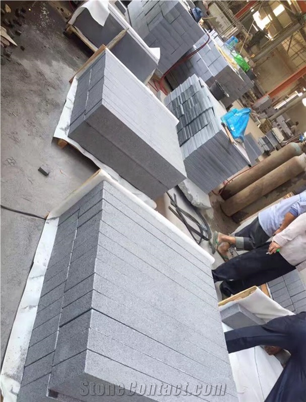 Granite G654 Flamed/Grey Kebstone/Cheap China Impala Granite Curbs