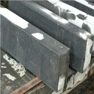Landscaping Stones Kerbstone Honed Granite G654,China Impala Black Granite Kerb Stone