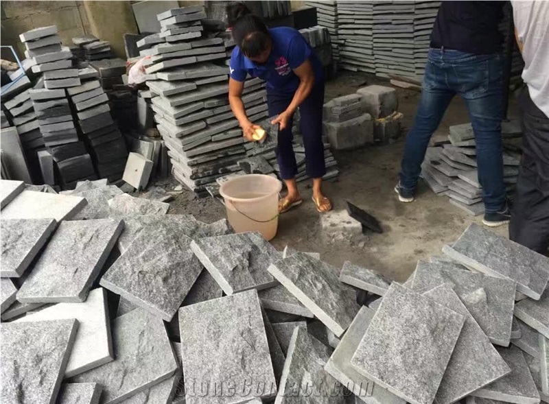 Mushroomed Stone G654 /Mushroom Wall Cladding/Grey Mushroom Stone/Natural Granite Stone