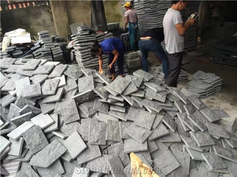 Mushroomed Stone G654 /Mushroom Wall Cladding/Grey Mushroom Stone/Natural Granite Stone