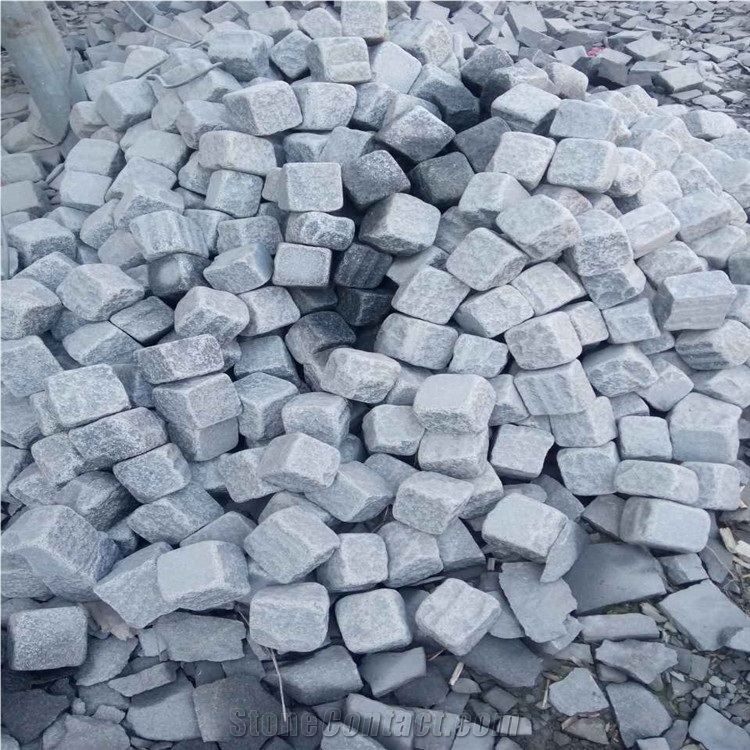 Natural Tumbled Cobble Stone/G654 Cobblestone Pavers/Grey Patio Pavers