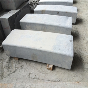 S Shape G654 Flamed Kerbstones/Padang Dark Flamed Kerb Stone/Impala Black Flamed Kerbs/Sesame Black Flamed Curbstone