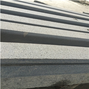 Small G654 Flamed Granite Slab/Padang Dark Small Flamed Granite Flooring/Impala Black Flamed Granite Floor Covering/Sesame Black Flamed Granite Skirting