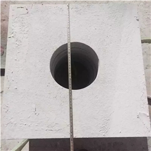 With 18mm Circles G654 Tile/ G654 Flamed Tile/ Grey Granite Flamed Tile/ China Impala Flamed Tile/Padang Dark Flamed Tile
