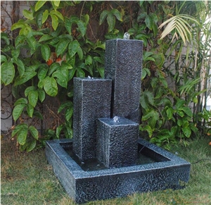 Granite Carved Garden Water Feature