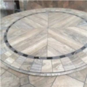 Stone Table, Aloides Semi White Grey Marble Marble Round Table Tops Stone Table, Aloides Semi White Grey Marble Marble Round Table Tops