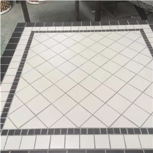 Stone Table, Anais White Marble Table Tops, Mosaic Tabletops Stone Table, Anais White Marble Table Tops, Mosaic Tabletops