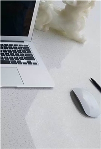 Nova White Quartz Stone Slabs & Tiles, China White Quartz