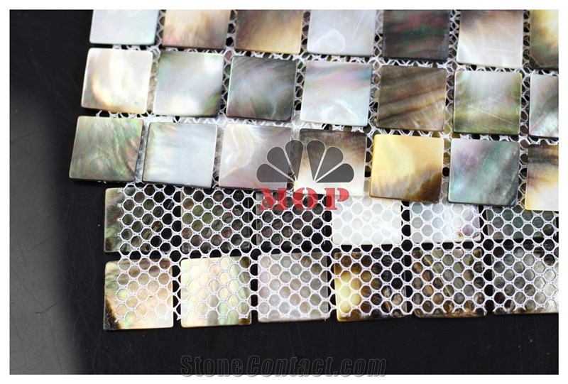 Art Design Background Shell Mosaic Wall Tile