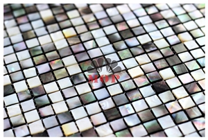 Artistic Sea Shell Panel Wall Mosaic Corridor