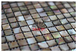 Mesh Wall Tile Penguin Shell Mosaic Backsplash