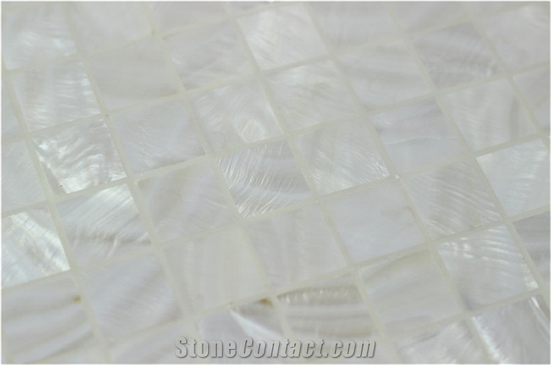 Seamless Building Material Mother Of Pearl Mosaic for Wall Board