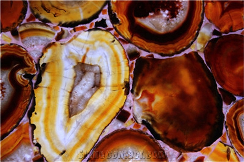 Semiprecious Stone Board Agate Slab Gemstone Slabs