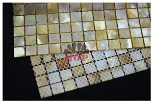 Wall Decoration Mesh Shell Mosaic Tiles Backsplash