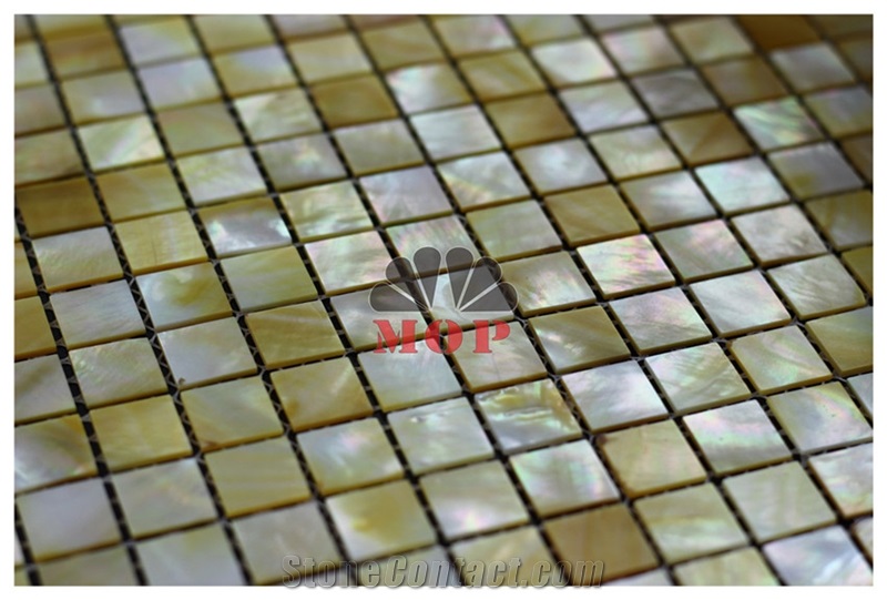 Wall Decoration Mesh Shell Mosaic Tiles Backsplash
