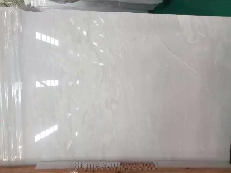 Cheapest Factory Mystery White Marble for Polished Tile
