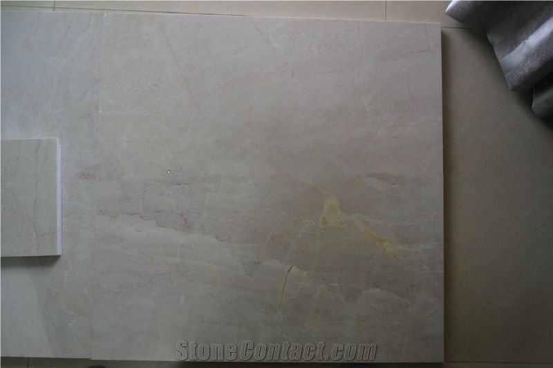 China Hot Light Beige Marble Tile & Slab Floor Tiles