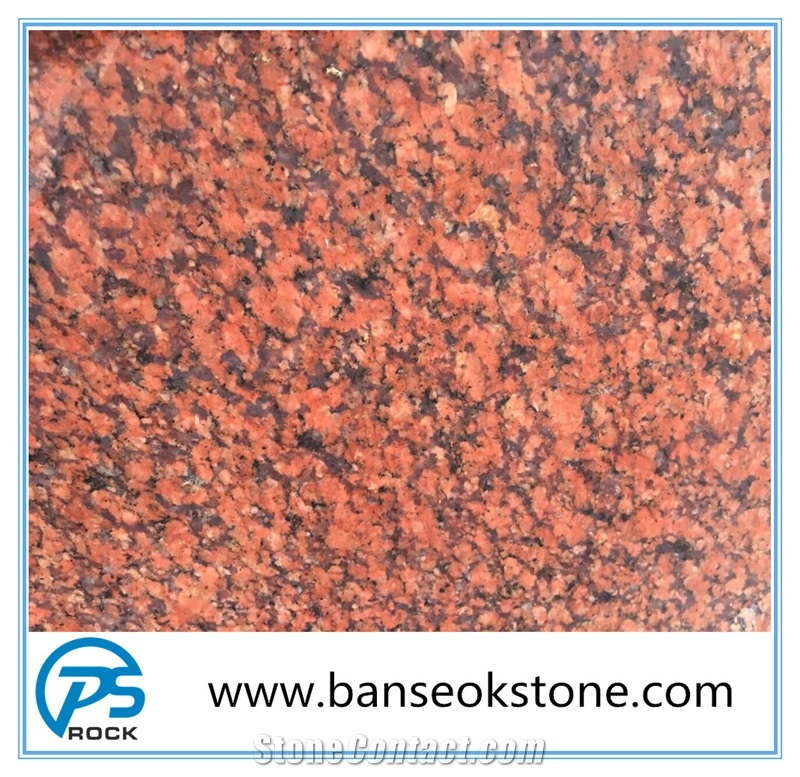 Good Quality Imported Polished Imperial Red Granite Tile & Slab on Sale