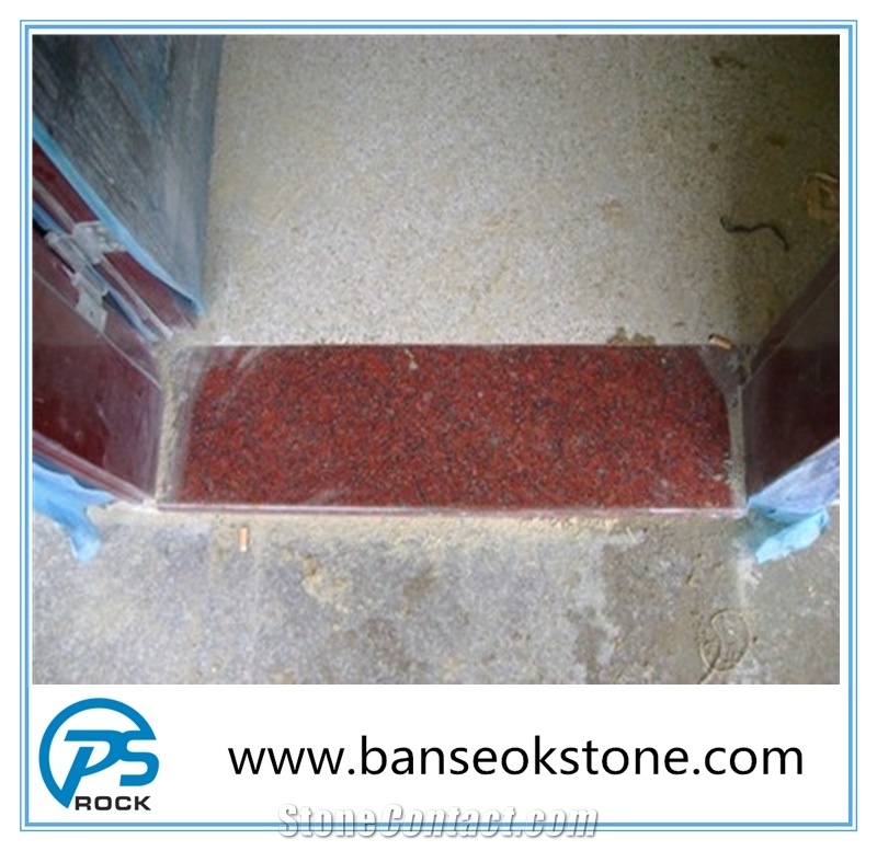 Good Quality Imported Polished Imperial Red Granite Tile & Slab on Sale