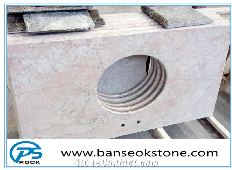 Top Quality Royal Botticino Marble Bath Tops