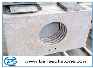Top Quality Royal Botticino Marble Bath Tops Top Quality Royal Botticino Marble Bath Tops