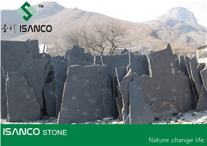 Black Slate Slabs Slate Tiles Natural Surface Black Slate Stone Flooring Very Cheap Slate Floor Tiles Slate Wall Tiles Natural Split Finish Black Slate from China