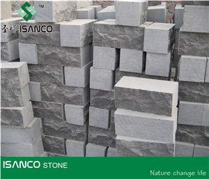 Blue Limestone from China Building Stones Walling Tiles Blue Stone Wall Stone Split Surface Bricks Pattern Blue Limestone Building Ornaments Landscaping Stones Blue Stone with Cheap Price