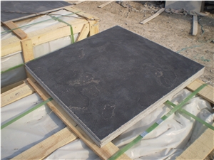 Blue Limestone Honed Pavers Tiles- 200x200x30mm, Grey Limestone Small Cube Stone & Pavers,Thin Flooring Limetone Tiles