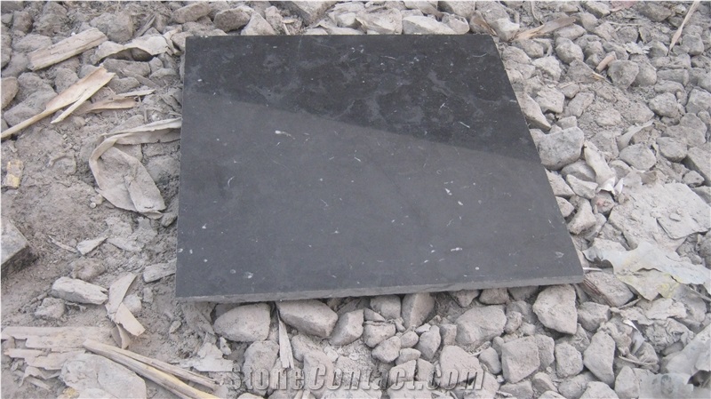 China Black Limestone Tiles, Blue Limestone Slabs,Limestone Landscaping Stone,Paving Stone,Pavers