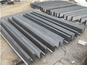 China Blue Limestone Windowsill,Honed Natural Limestone Window Sill for Sales