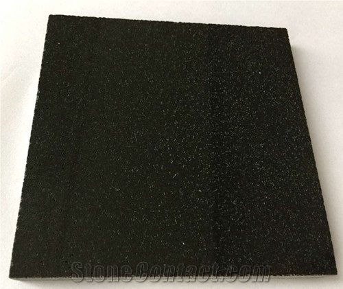 China Flamed Black Basalt Paving Tiles,Popular Black Basalt Paving Tiles,Micro Holes Black Basalt Tiles