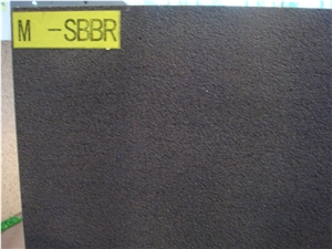 China Flamed Black Basalt Paving Tiles,Popular Black Basalt Paving Tiles,Micro Holes Black Basalt Tiles