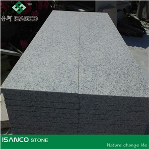 China G603 Flamed Tiles for Floor Paving,Granite Paving Stone,White Grey Color Granite Stone, Manufacture-Qingdao Sanco Stone