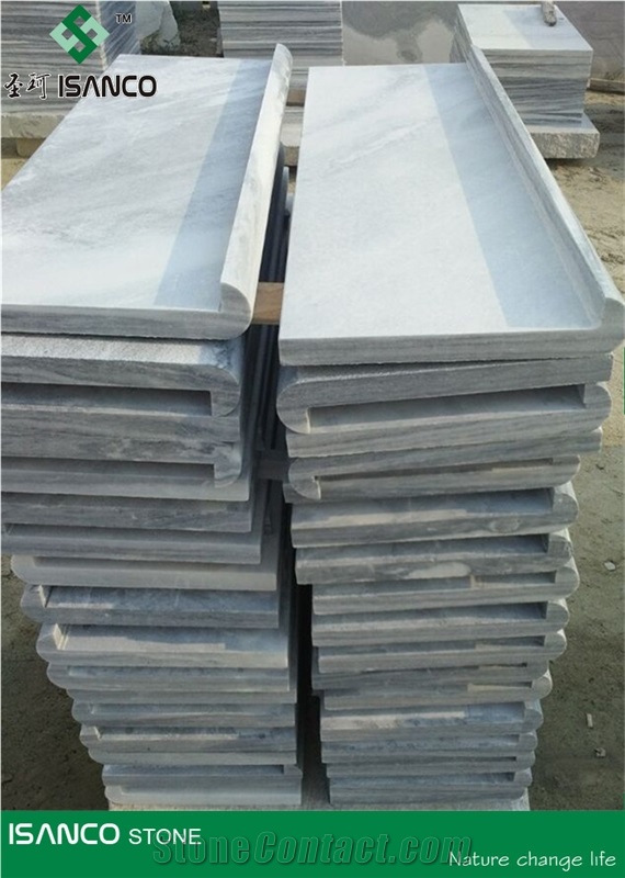 China Grey Marble Pool Coping Grey Cloud Marble Pool Tarraces Storm Cloud Marble Pool Deck Grain Dark Cloud Marble Pool Pavers Swimming Pool Coping Tiles