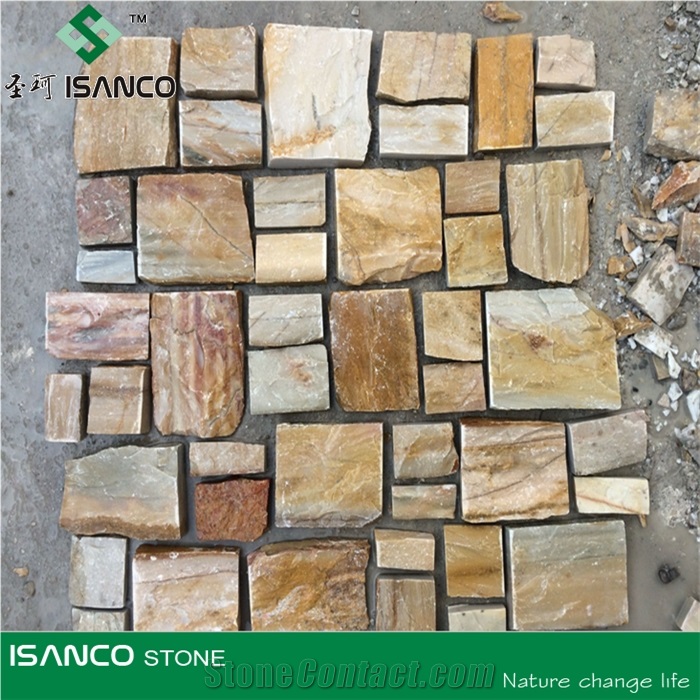 China Multicolor Slate Cultured Stone/Slate Culture Stone/Culture Slate/Slate Wall Cladding
