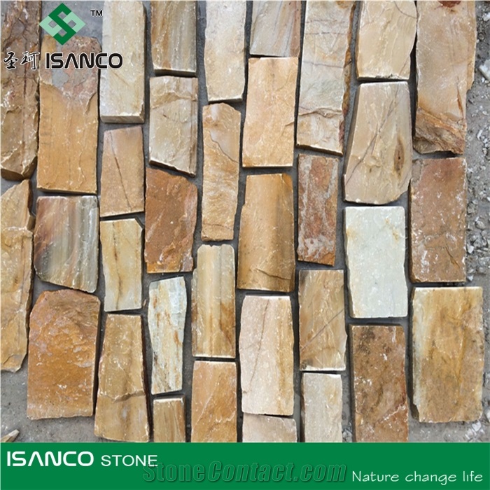 China Multicolor Slate Cultured Stone/Slate Culture Stone/Culture Slate/Slate Wall Cladding