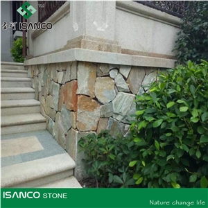 China Multicolor Slate Cultured Stone/Slate Culture Stone/Culture Slate/Slate Wall Cladding
