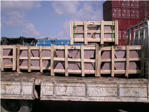 China Red Sunset Sandstone Block, Shandong Red Sandstone Block, Natural Red Sandstone, Cheap Price Sandstone from Quarry Owner